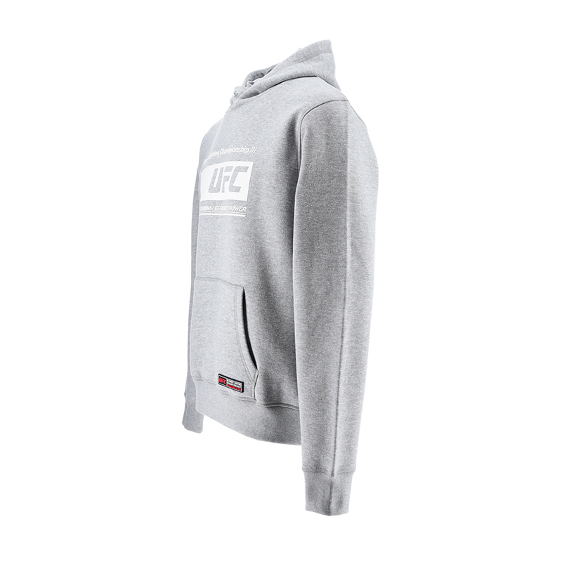 UFC OFFICIAL LOGO hoodie-grey